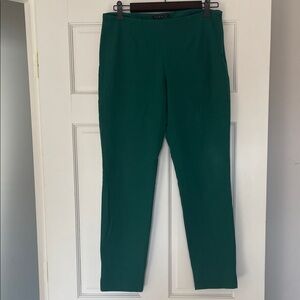 Theory size 4 Teal Straight Leg Pants